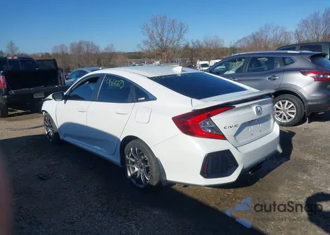 2019 Honda Civic Si из США, поврежденный, VIN 2HGFC1E54KH705007